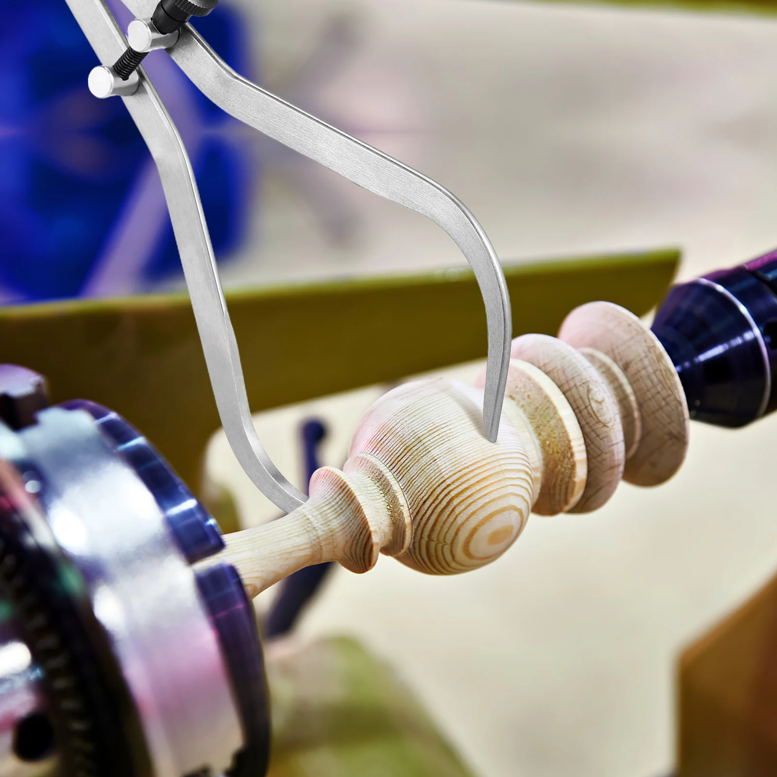 

Calipers Wood Turning Measuring Tool Lightweight Portable High Precision Calipers Measuring Tool Wood Lathe