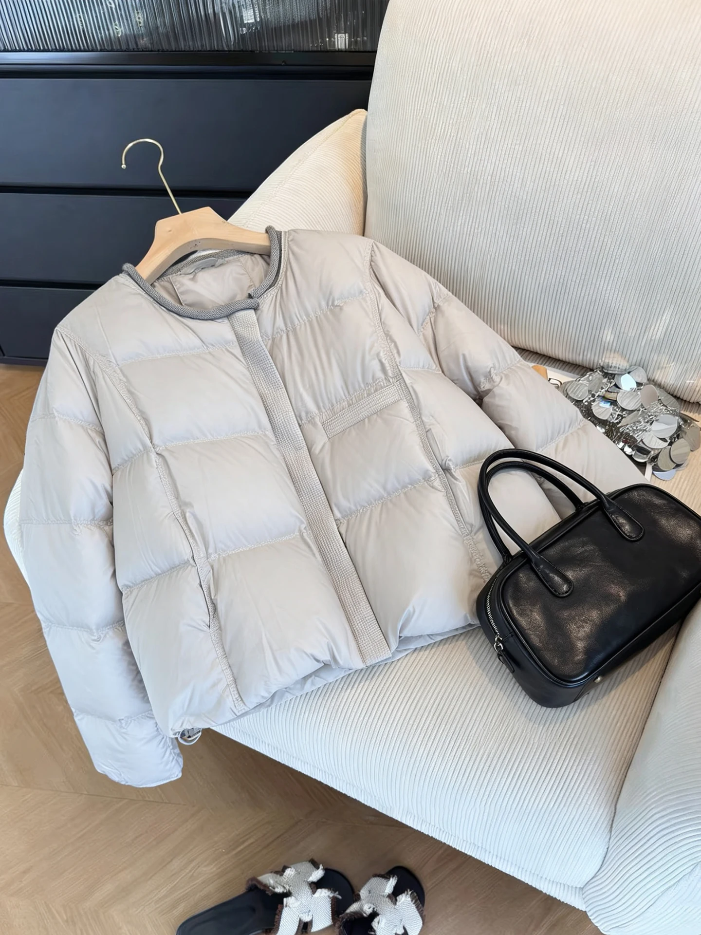 

Легкая хлопковая куртка свободного кроя с круглым вырезом для мужчин, теплая верхняя одежда в стиле ретро для осени и зимы, повседневная.