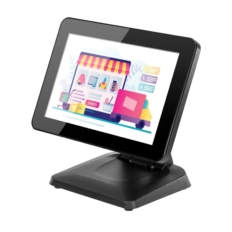 

In stock Portable Pos Terminal New Cash Register 12.1inch Point of Sales Windows Android OS