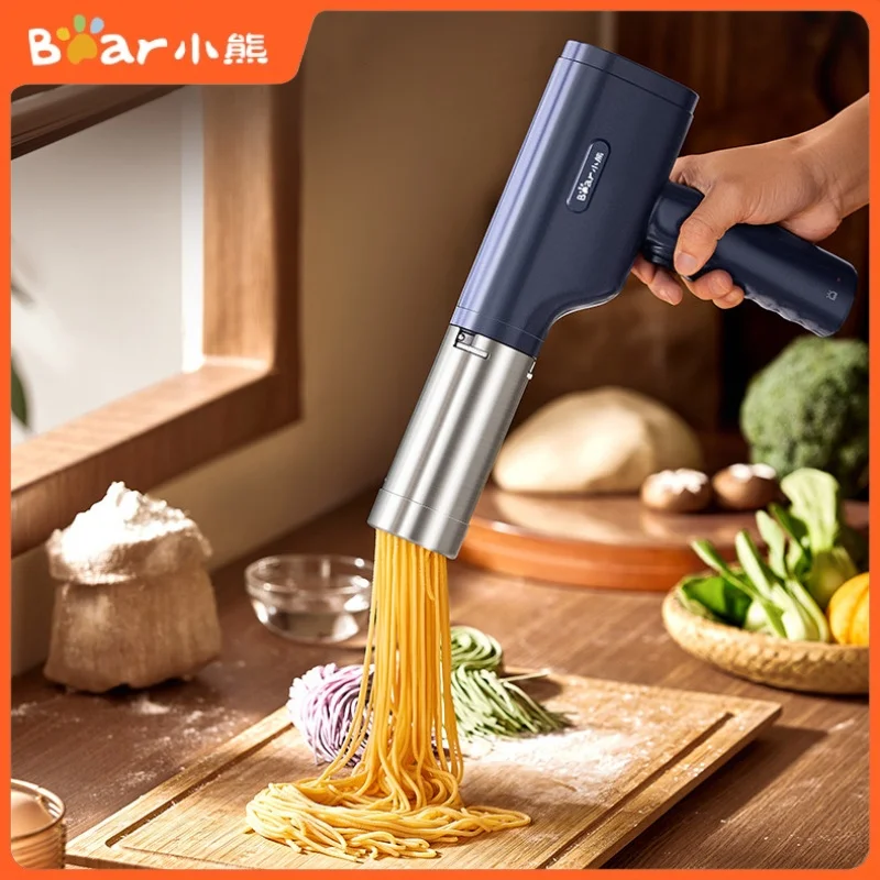 Portable Ramen Machine Electric Household Noodle Machine Small Wireless Noodle Making Machine 1500mAh Lithium Battery USBcharge