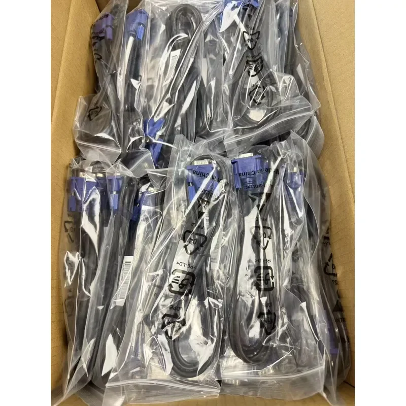 for VGA Cable 1.8 Meters All Copper Original High Quality Video Connection Cord for Monitor Projector Computer