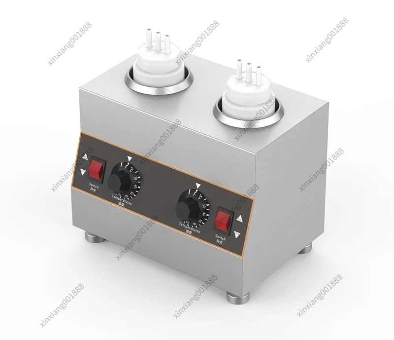 For Sauce Warmer Machine Double Grid Chocolate Thermos Jam Constant Temperature Heater Insulation Container