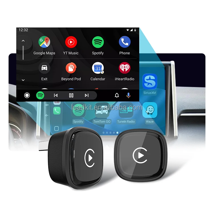 CarlinKit New Arrival Mini Ultra4 Wireless CarPlay Adapter 5Ghz WiFi USB Plug Play Android Auto CarPlay Smart Carplay Dongle