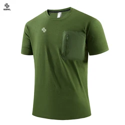 SBWL-chándal deportivo de alta calidad para hombre, camisetas de secado rápido para gimnasio, ropa de entrenamiento para correr, camisetas y2k de seda de hielo, novedad de 2024