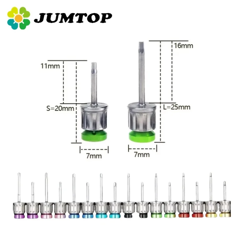 JUMTOP 1 قطعة الأسنان العالمي زرع عزم الدوران المفكات Osstem الأسنان نوبل Ankylos مفك مسامير صناعية