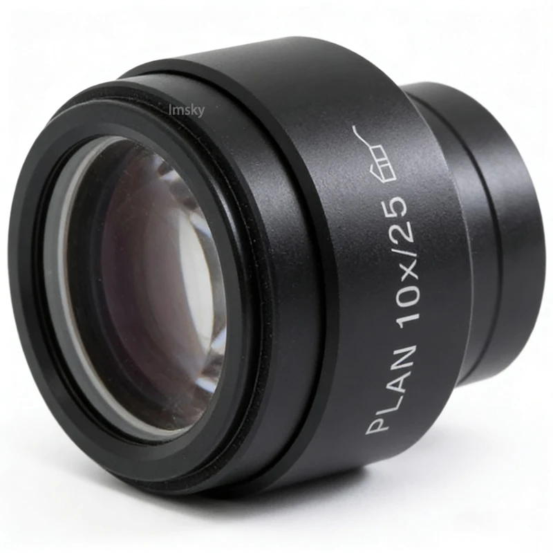Microscopio estéreo Plan WF10X WF10X/25, oculares de gran angular, punto ocular alto de 30mm, para Olympus Nikon, oculares de repuesto