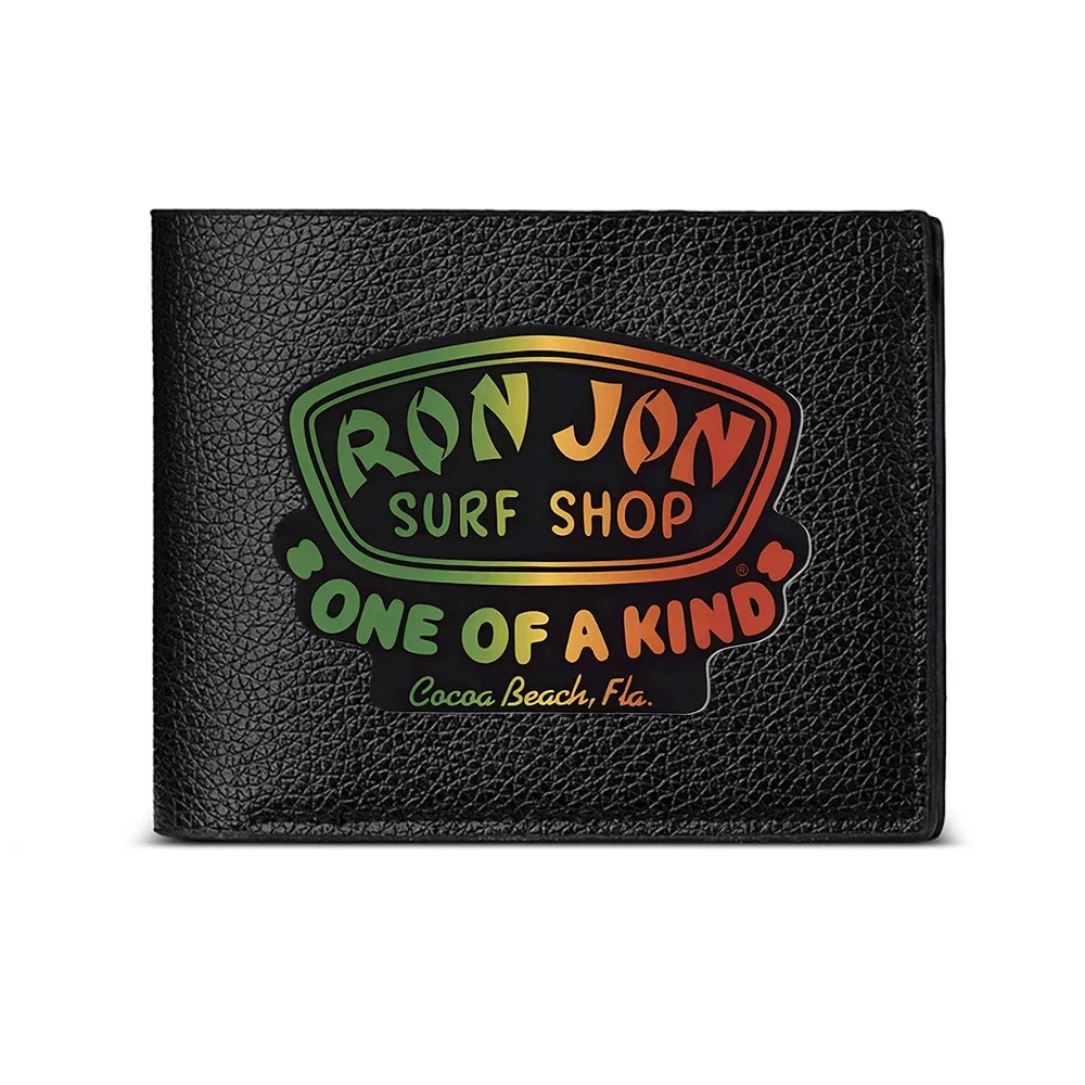 Ron Jon Surf Shop One Of A Kind Cocoa Beach Florida Men's Wallet Card Holder Casual Business Fashion Print Design