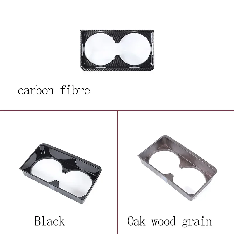 For Land Rover Range Rover VELAR Evoque 2024 2025 ABS Car Front Drain Cup Holder Decorative Cover Trim Parts Car Accessories