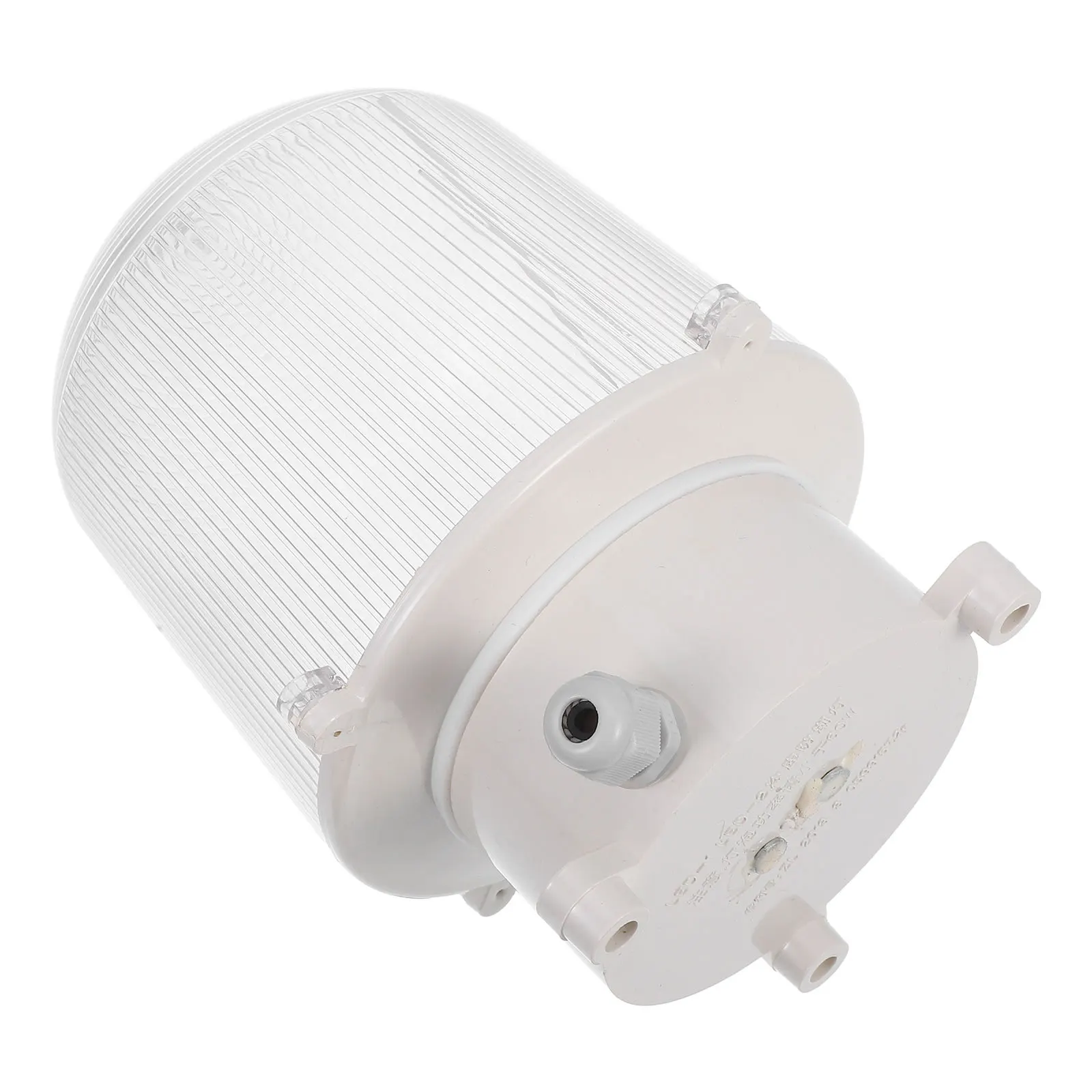 

Cold Storage Lampshade Waterproof Lamp Holder with E27 Socket LED Light Cover for Freezer Workshop Outdoor Area Sturdy Ceiling