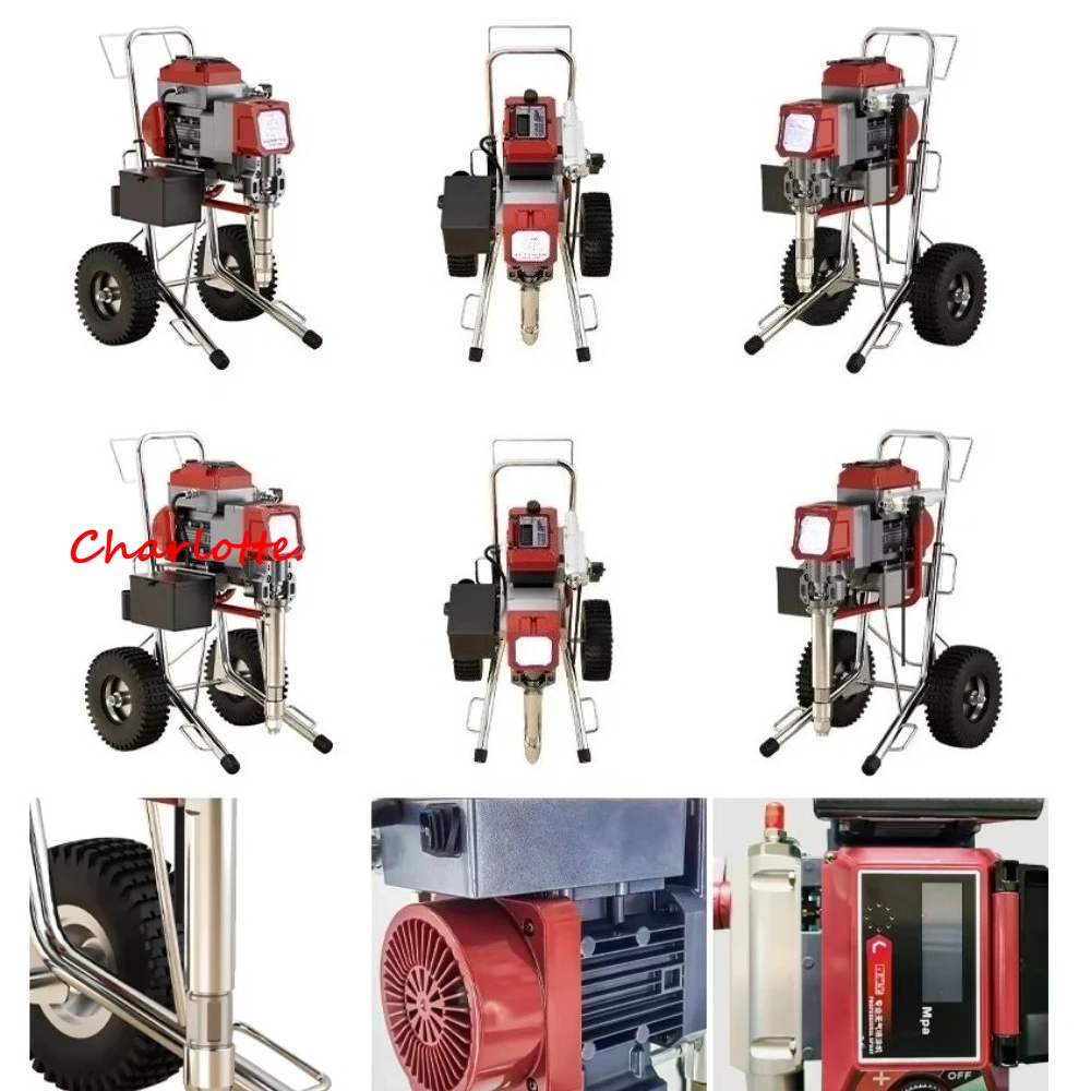 GTB 980 New Product  High Pressure Airless Paint Putty Spraying Machine With Piston for Wall Painting Machine