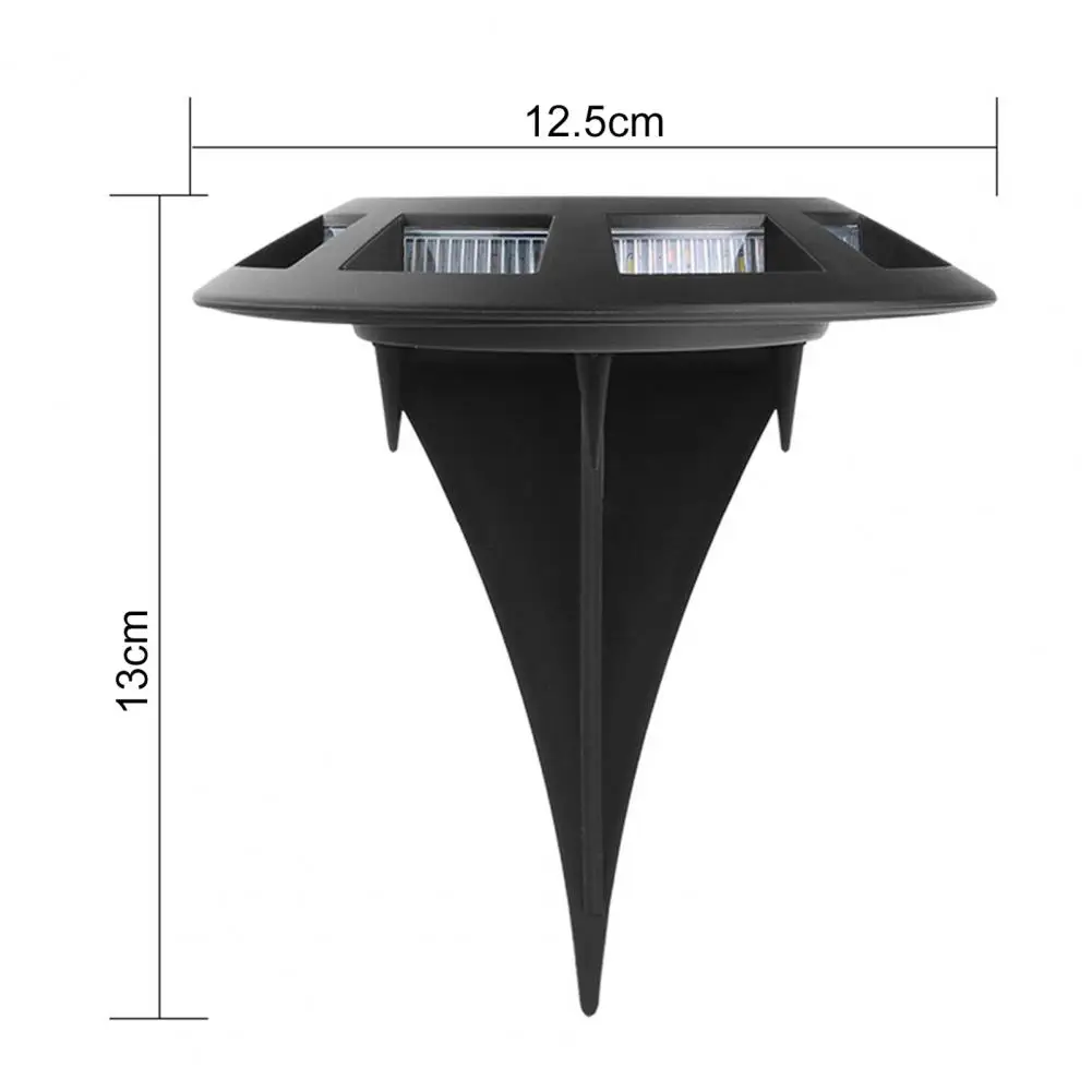 Solar Powered Ground Light 16 LEDs Outdoor Lawn Lights Waterproof Energy-Saving Garden Arrangement Landscape Lamp