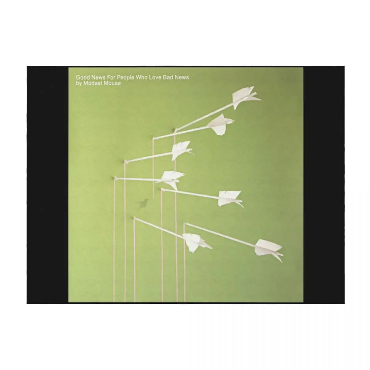 

Modest Mouse good news for people who love bad news Throw Blanket Heavy Stuffeds Vintage Soft Plaid Blankets