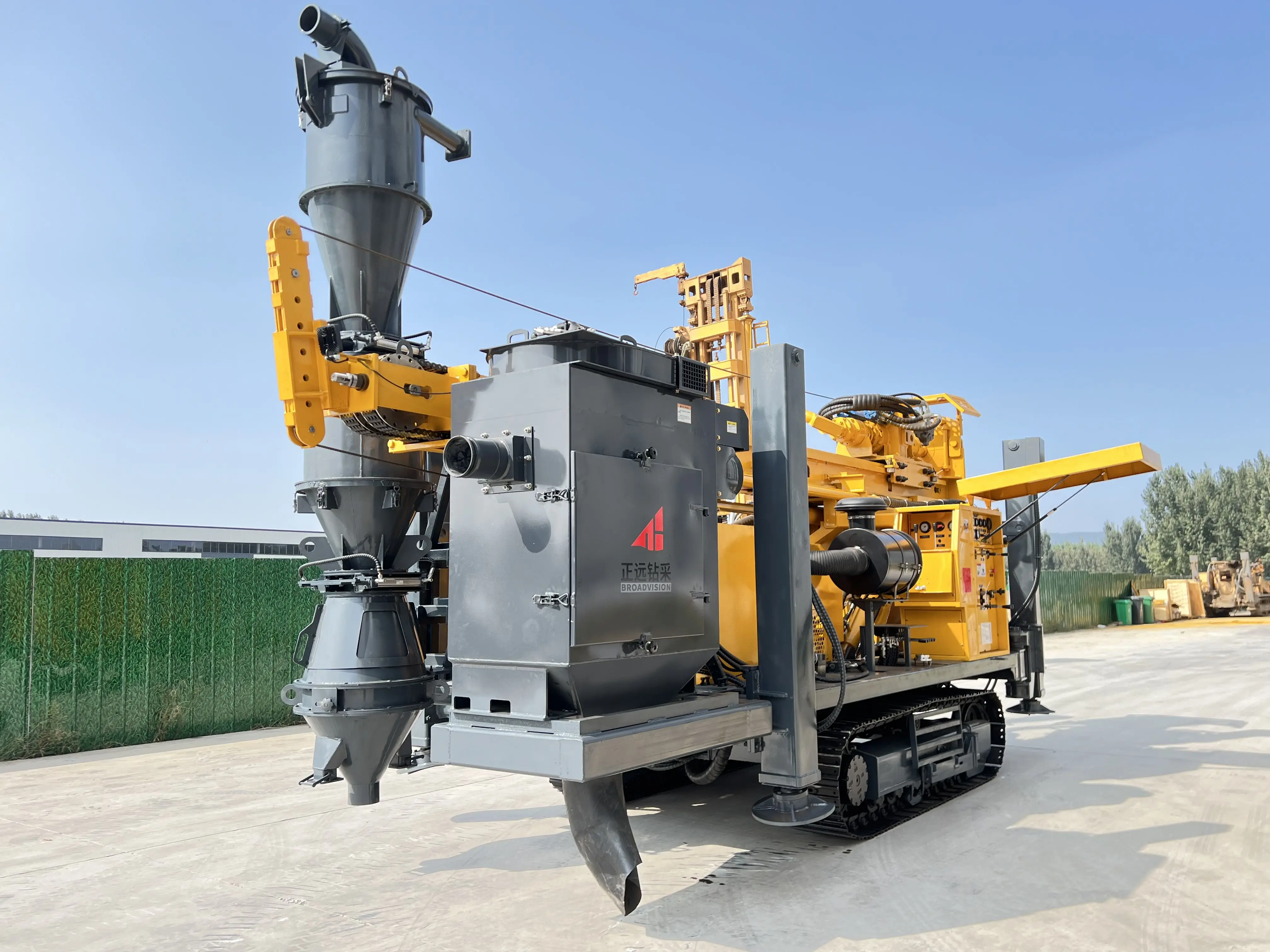 Heavy Duty Crawler RC Reverse Circulation Drilling Rig 300m Diesel Hydraulic Mining Exploration CE ISO Factory Direct