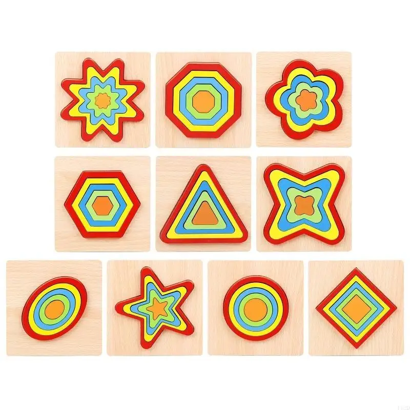 F62D Learning Squasting Toy Puzzle Baby Baby Baby Fine Motor Skill