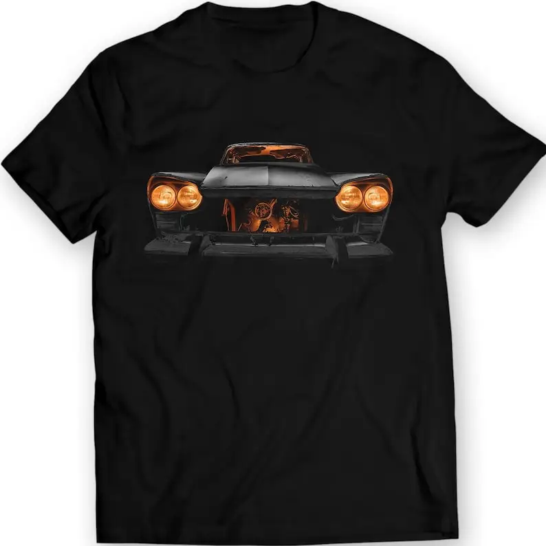 Christine 1983 Classic Car Famous Horror Movie Automobile T-Shirt Cotton T-Shirt Cotton Tee Shirt