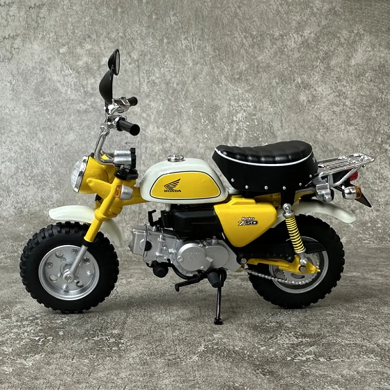 1:12 Scale Diecast Alloy Monkey 2009 Motorcycle Toys Cars Model Classics Adult Collectible Souvenir Gifts Static Display