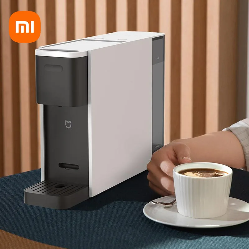 Nowy ekspres do kawy na kapsułki Xiaomi Mijia N1 automatyczne ekspresy do kawy Espresso ochrona przed wyłączaniem kapsułki ekspres do kawy Espresso