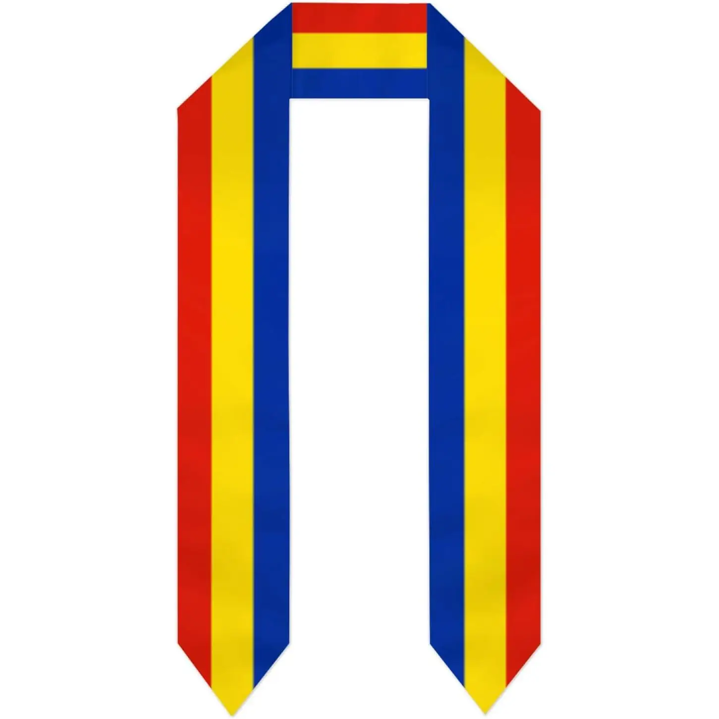 

Vintage Flag Graduation Stole Scarf Shawl Sash for Abroad Student International Study Class of 2026