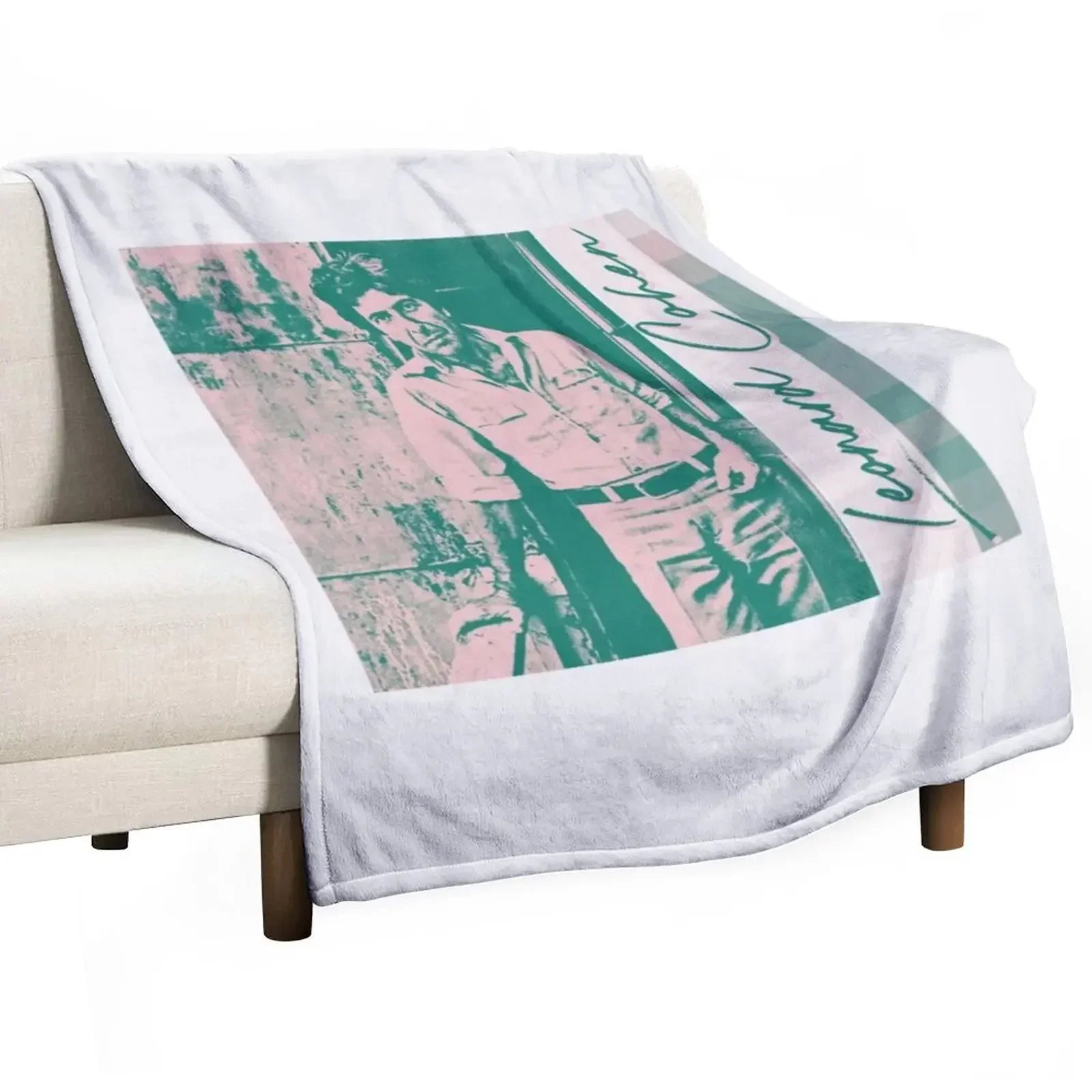 

Leonard Cohen Throw Blanket Moving heavy to sleep Blankets