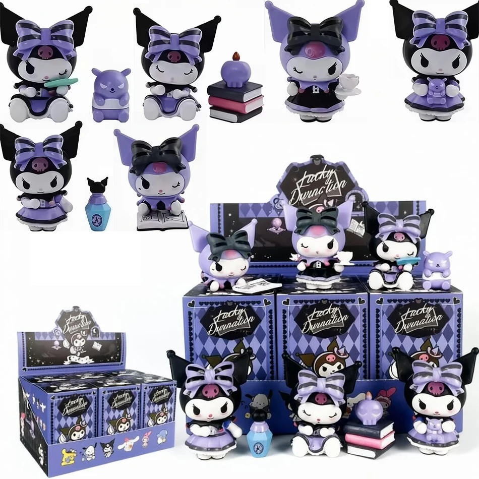 

Коллекционная фигурка Sanrio: Кукла Куроми из аниме-серии, игрушка-талисман, модель для декора рабочего стола, подарок на день рождения