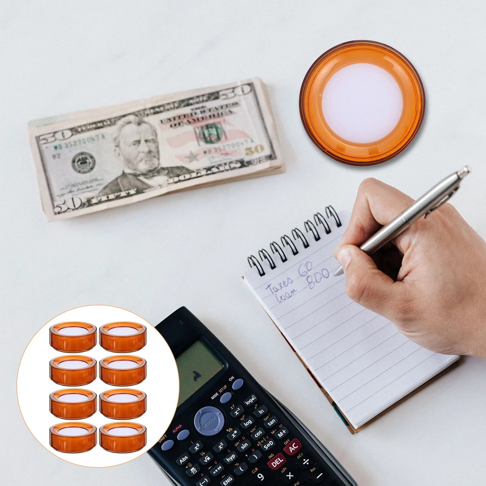 8 шт., губка для подсчета пальцев