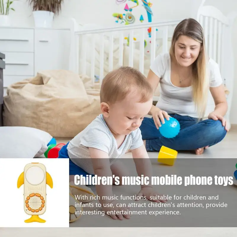 Jouet de téléphone pour enfants, semblant de matin et de smartphones, statique et lecture, canonique, apprentissage précoce, jouet pour smartphone