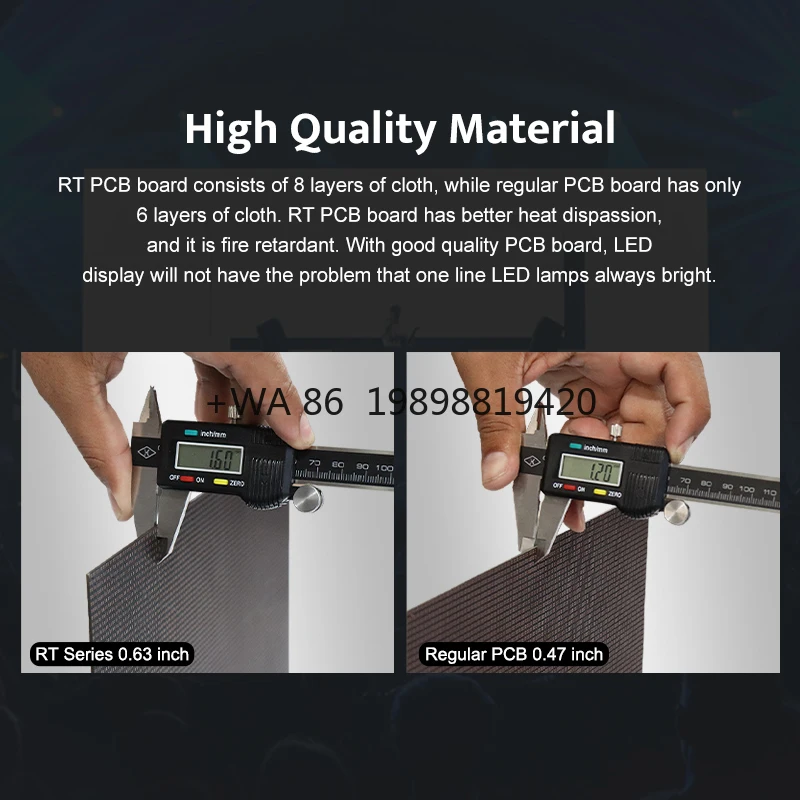 

Panel Advertising Screen Stage Rental System Display Rental Led Display 500*500 Indoor Outdoor Pantalla Led Video Wall