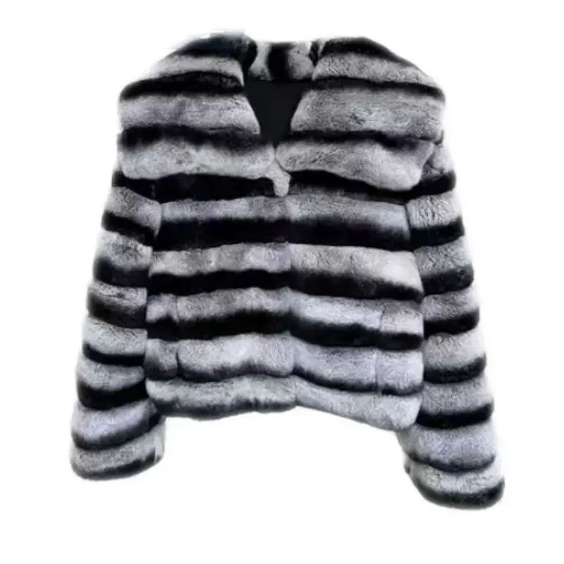 

2025 Winter New Fur Coat Women's Jacket Thick Outerwear Short Style