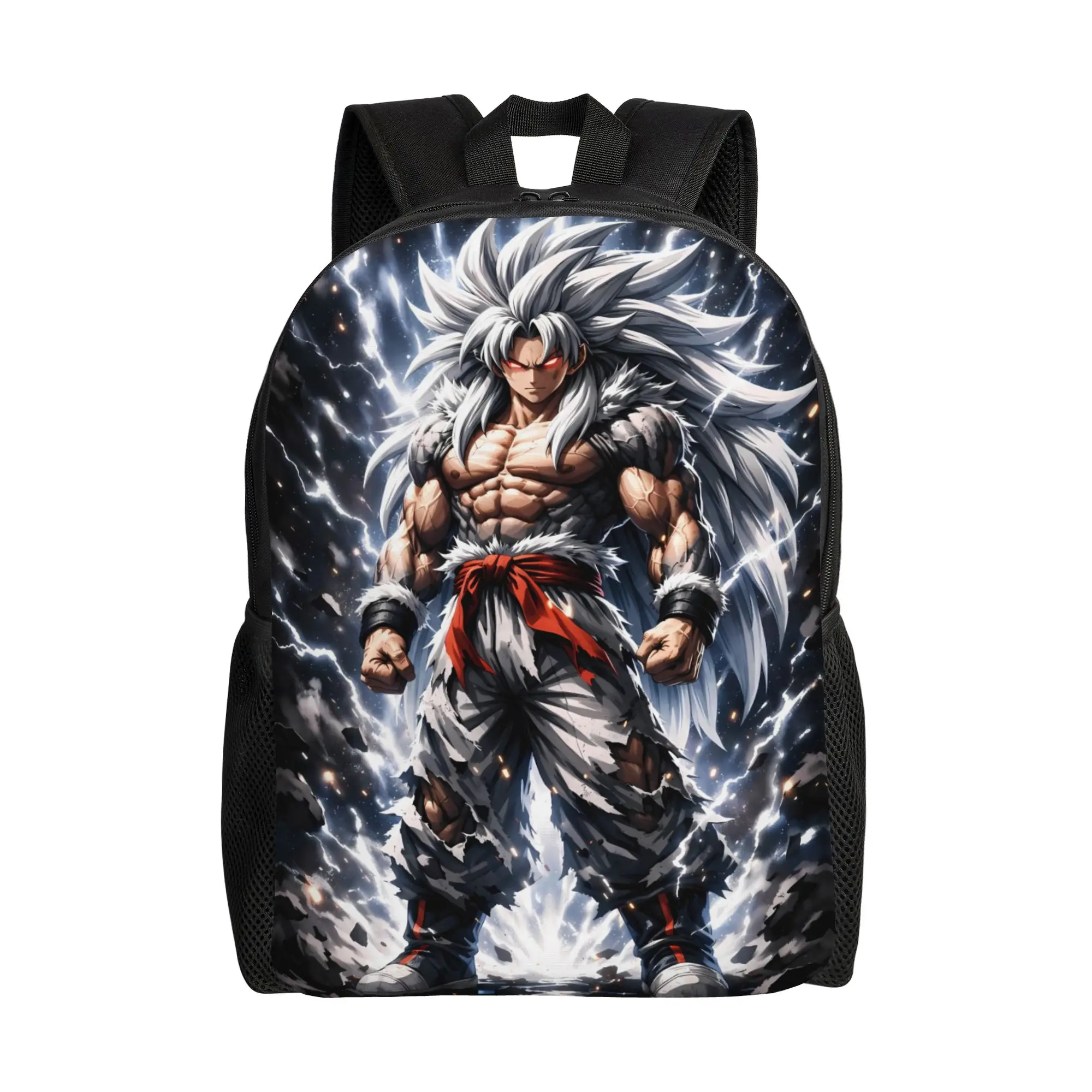 Dragons Ball Anime Song Goku Backpack Male  Durable Backpacks Polyester Kawaii High School Bags Travel Back To School Rucksack