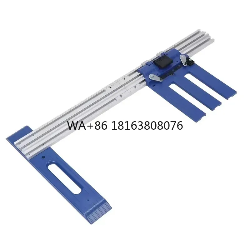 Hand-pushed Electric Alloy Circular Saw with Guide Rail; Precision Rip-cutting Guide System for Sheet Material Easy to