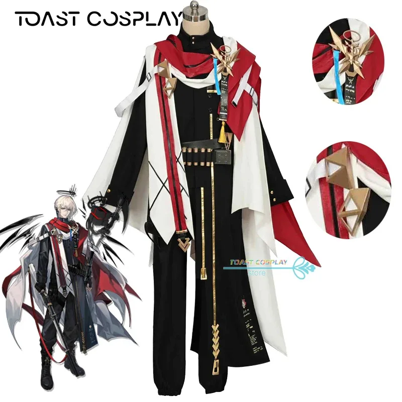 

Executor the Ex Foedere Cosplay Game Arknights Federico Giallo Cosplay Costume Carnival Halloween Comic Con Animation Party Set