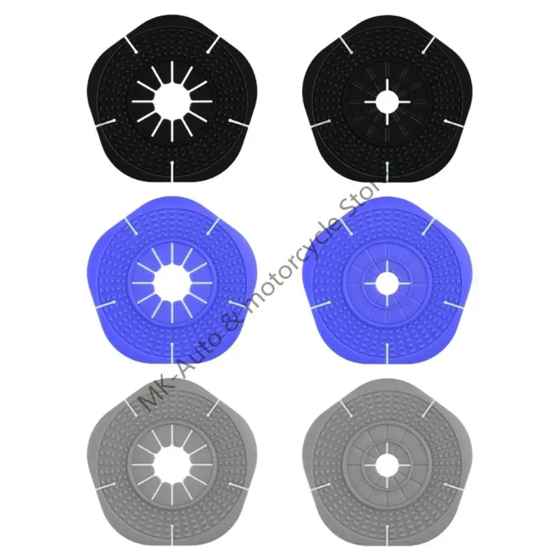 

F62F 2Pcs Car Wiper Arm Hole Pad,Auto Front Wiper Protective Guards Universal Windshield Wiper Hole Cover