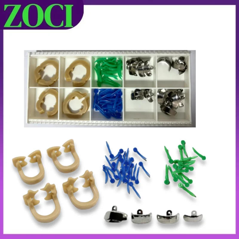 

Dentistry Resin Clip Forming Piece Placing Forceps Stainless Steel Forming Flaky Novel Clasp Distractor Set
