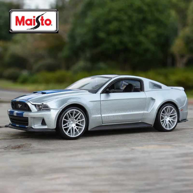 Maisto 1:24 Ford Mustang GT Street Racer 2014 Muscle Car Alloy Car Diecasts & Toy Vehicles Car Model Car Toys For Kids Gifts