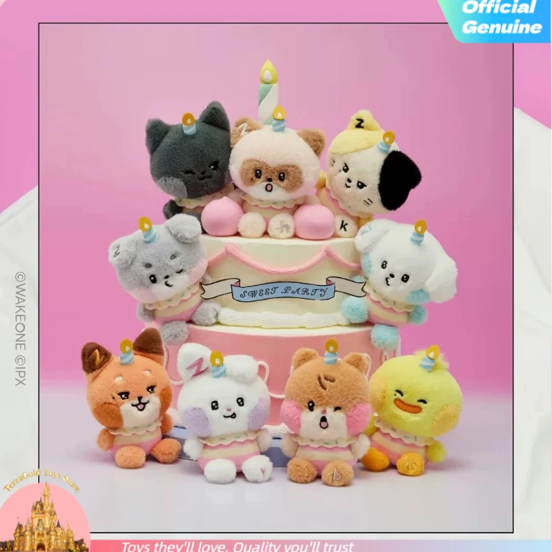 

Original Zeroni Home Party Series Minini Plush Dolls Boxed Birthday Candle Style Zhanghao Star Surrounding Toys Birthday Gifts