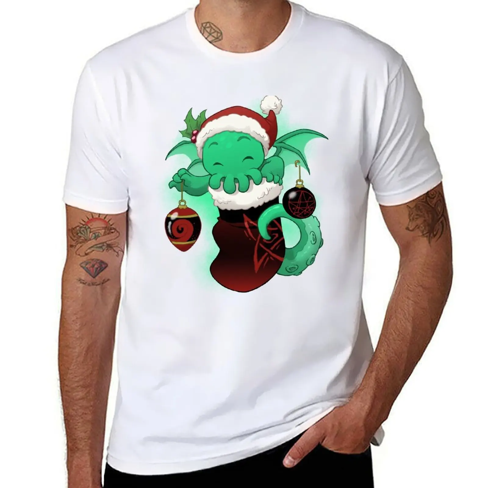 

Stocking Stuffers: Cthulhu T-Shirt man t shirt cotton man t shirt summer T-Shirt