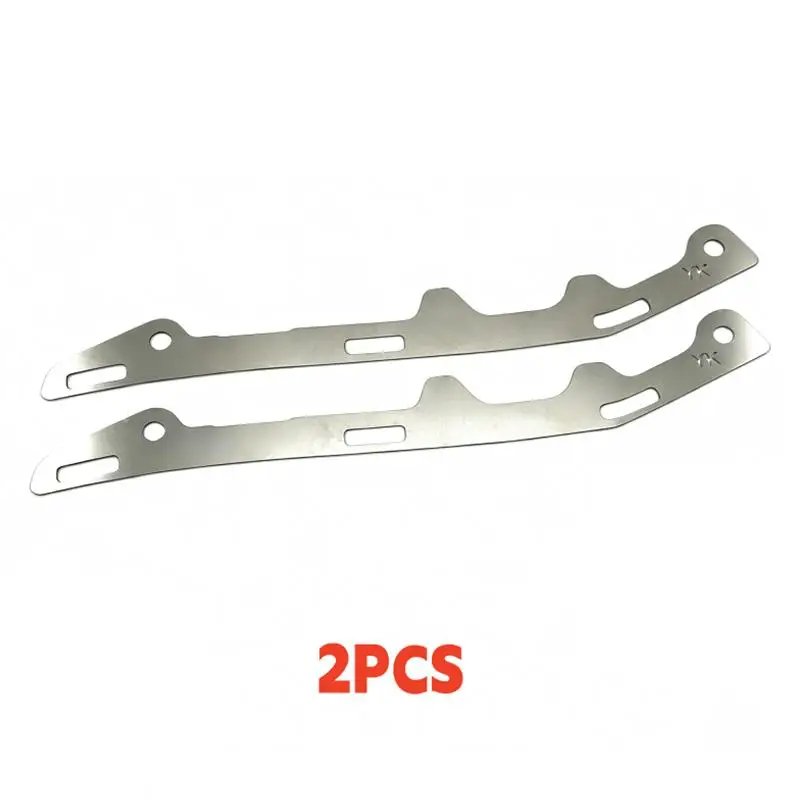 2Pcs Stainless Steel Front Bumper Seam Adjustment Brackets For 2013 2017 Golf 7 Auto Repair Modification.