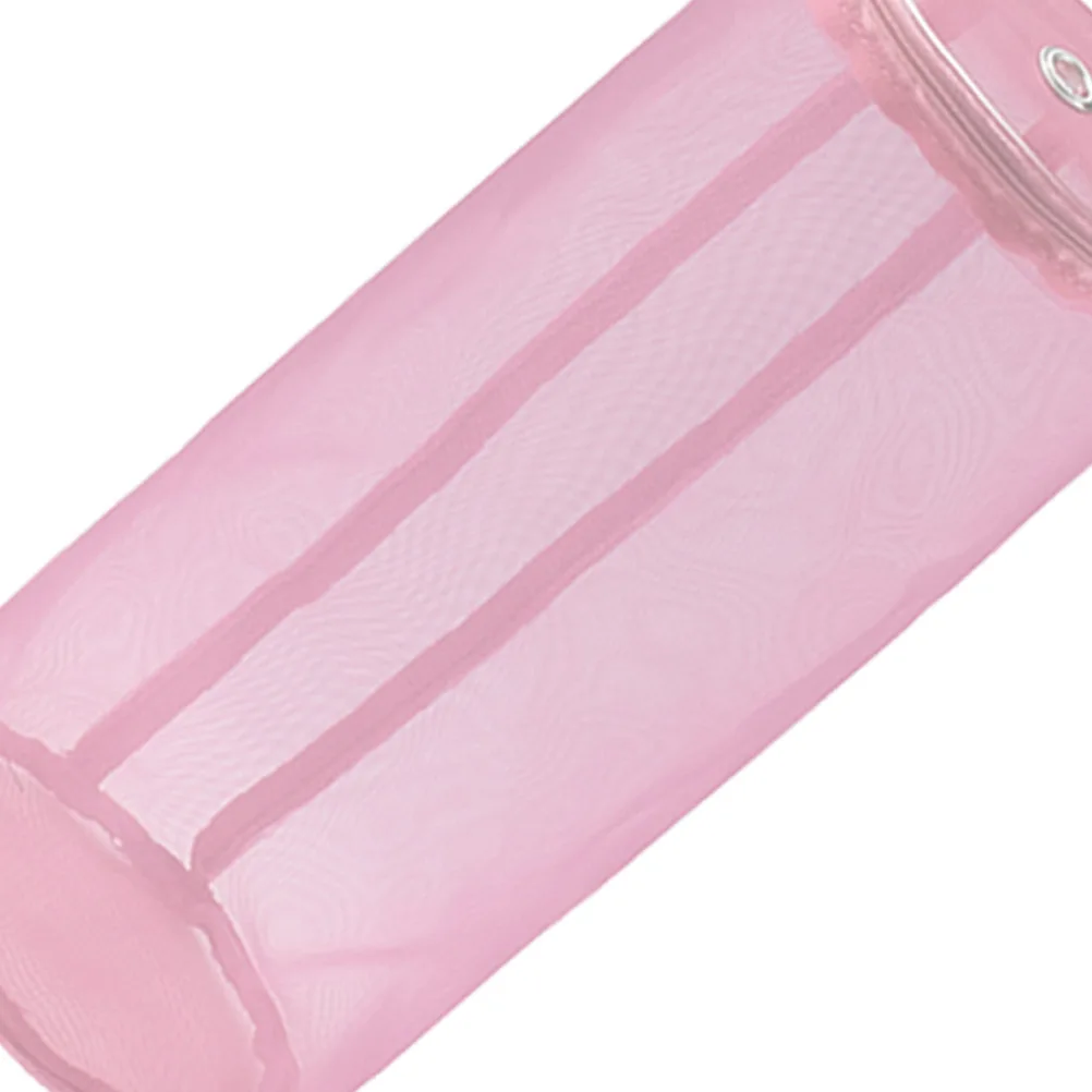 

Beige Wool Yarn Storage Bag Heavy Duty Knitting Holder Tote Organizer Travel Crochet Hook Mesh Knitting Storage