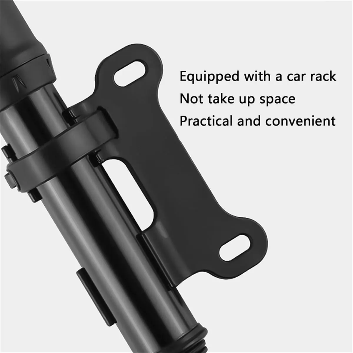 

(LBER) Bike Tire Pump Bike Mini Pump for Road, Mountain and Bikes, High Pressure, Includes Mount Kit