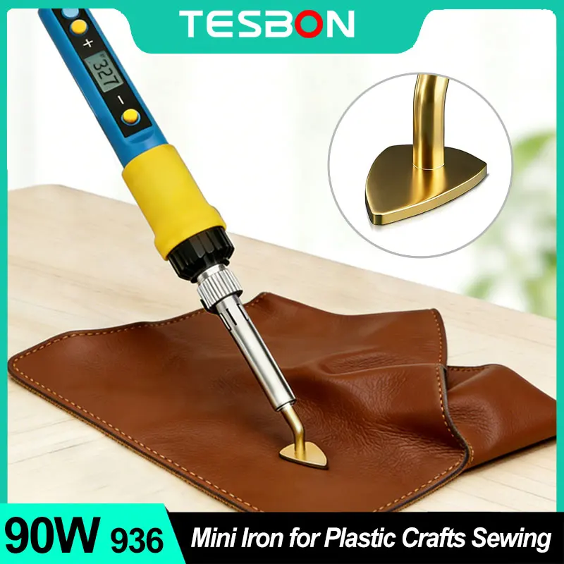 80W Mini Iron Heat Tiny Heat Press for Plastic Restoration Crafts Sewing Clothes Shoes Hats - DIY Tool Portable Soldering Iron