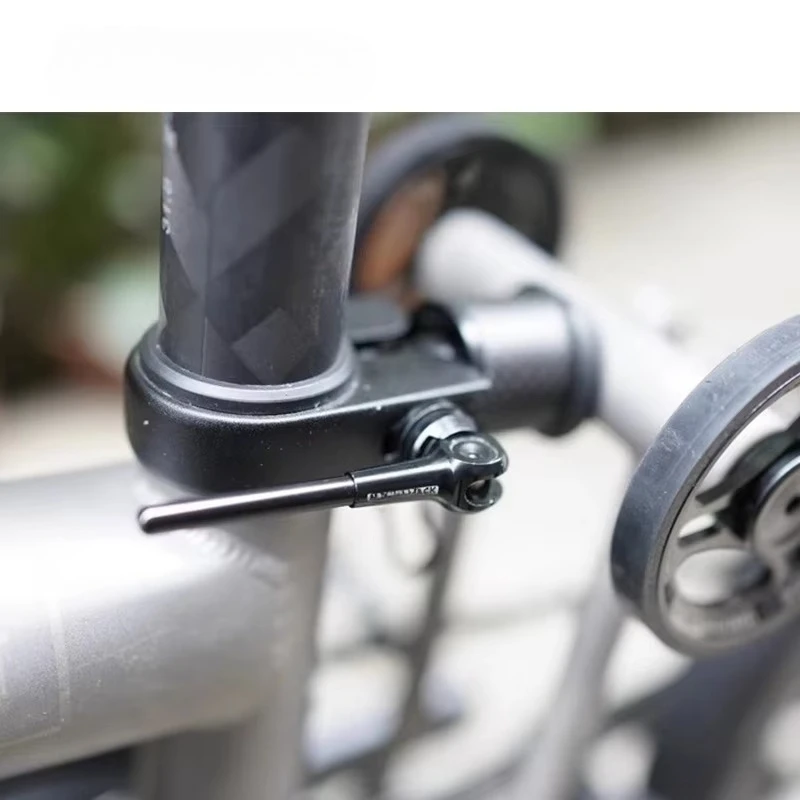 Titanium Seatpost Clamp Hinge Lightweight Upgrade Replacement Parts For Brompton P Line T Line Folding Accessories