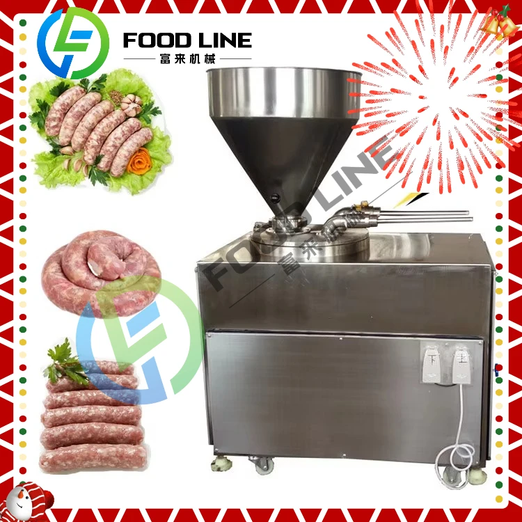 

Полная производственная линия машины для производства колбас большой емкости для мясорубки, смешивания, наполнения, соединения упаковки