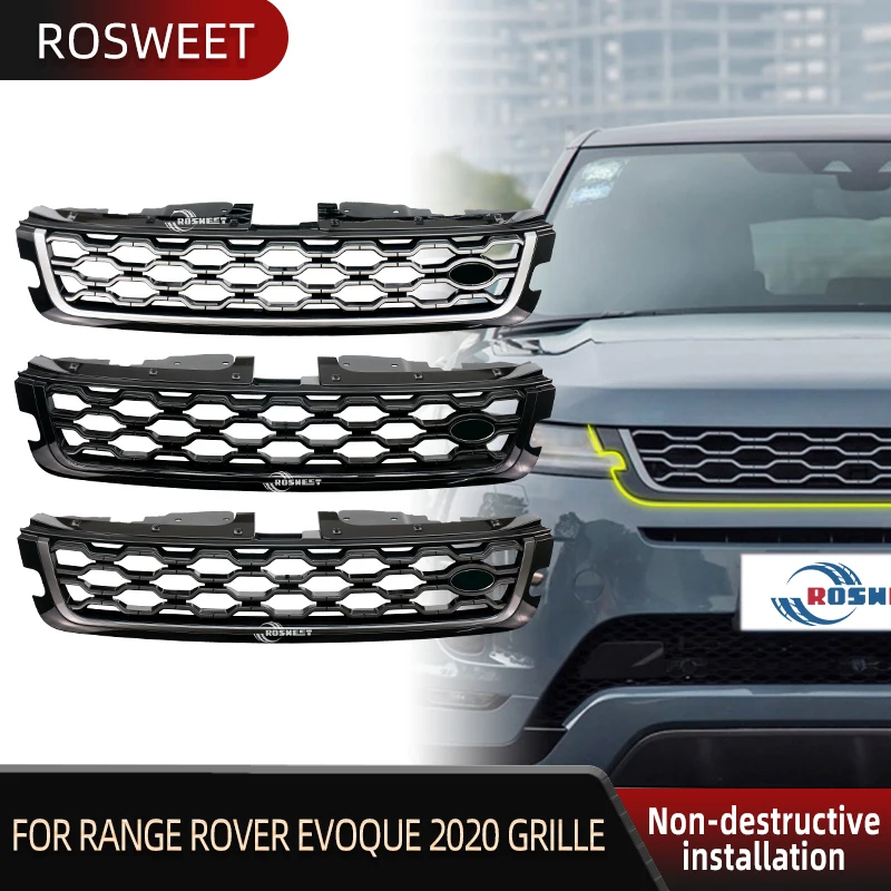 

Racing Grills For Land Rover Range Rover Evoque 2020 Front Bumper Grille Mesh Grill Car Accessories