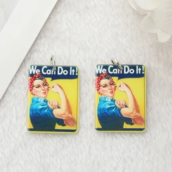 10Pcs Goth Mushroom Woman Charms Cartoon Jewelry Findings For  DIY Making