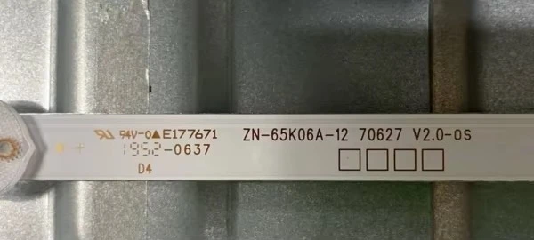 

new 12pcs LED Backlight Strip for 65 inch led tv zn-65k06a-12 70627 V2.0-0S KC65V2 DLT ZET65UHT MT65UHT EL-650IM UDL650CT