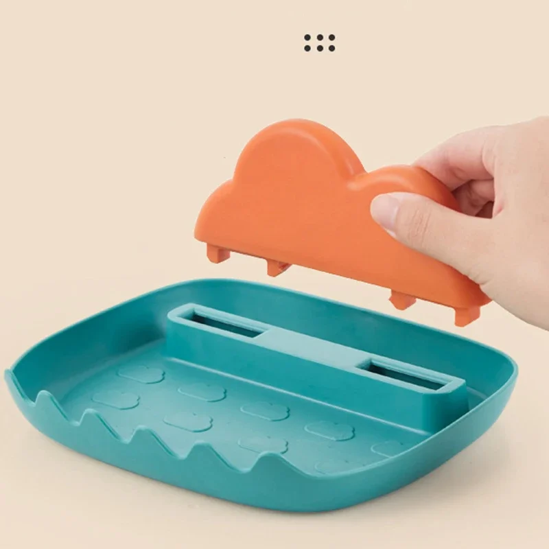 Plastic Spoon Rest Kitchen Organizer for Fork Spatula Rack Spoon Holder Stand Tableware Storage Rack for Spoon Pot Lid Holder