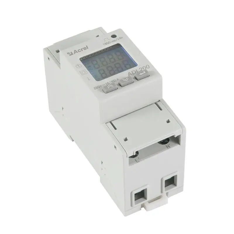 Single Phase RS485 Modbus Energy Meter Residential Electric Energy Meter for Metering ADL200/C