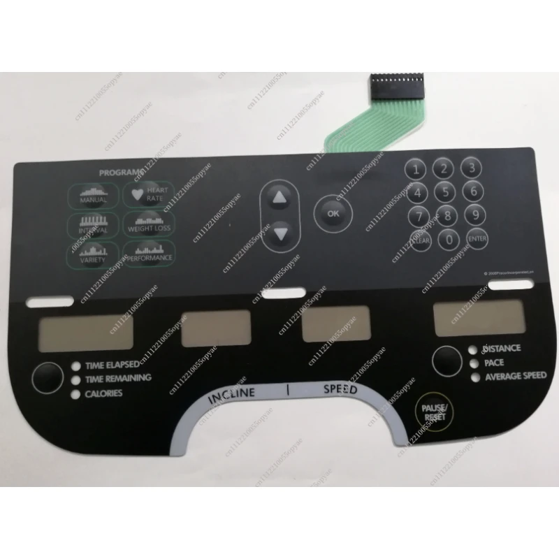 Membrane Keypad Replacement for Precor 932i 954i Treadmill Panel Switch Button Film 1PC