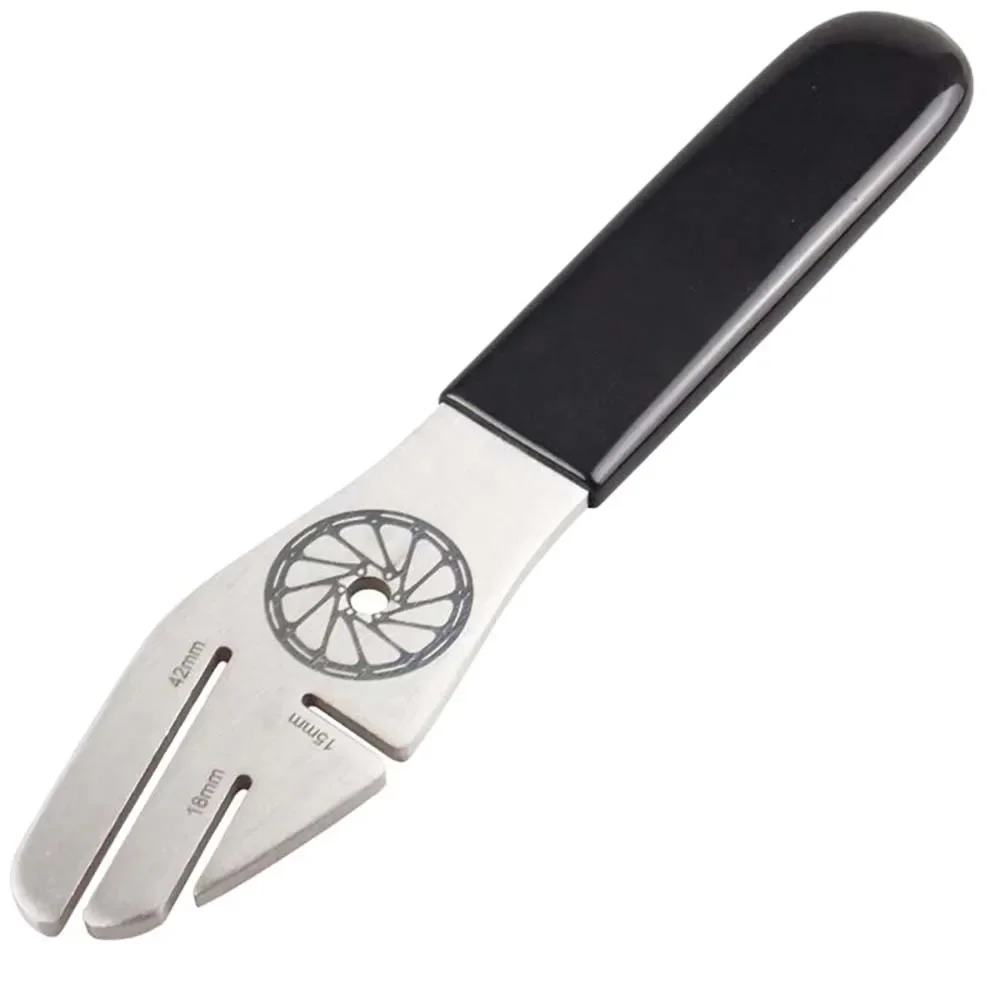 

Bicycle Disc Brake Repair Tool Bike Brake Wrench Road Mountain Bicycle Disc Flattening Correction Wrench Stainless Steel Tools