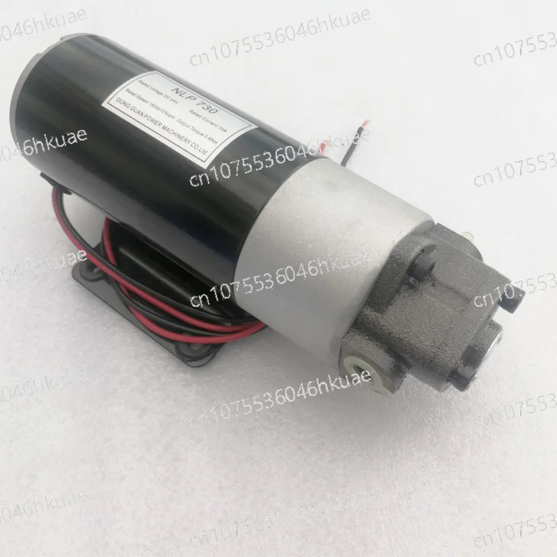 Elektryczna pompa olejowa DC 12V 24V AC 220V, mikro pompa olejowa z przekładnią, pompa do transferu oleju hydraulicznego
